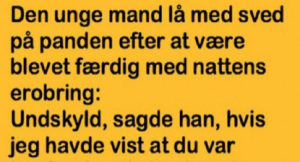 sved på panden