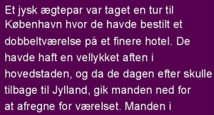 på hotel