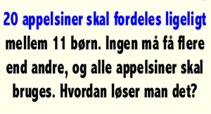 20 appelsiner